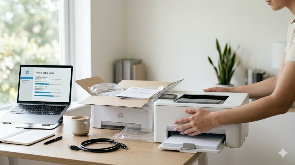 Printer setup guide